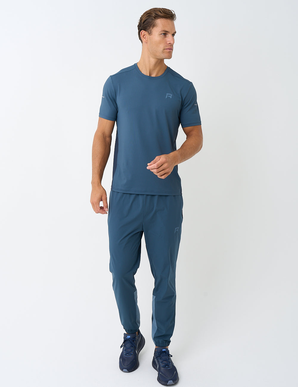 VORTEX T-SHIRT - MARINE / AERO BLUE-4