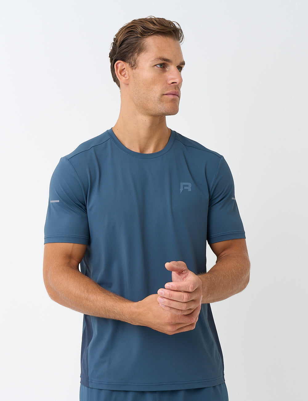 VORTEX T-SHIRT - MARINE / AERO BLUE-3