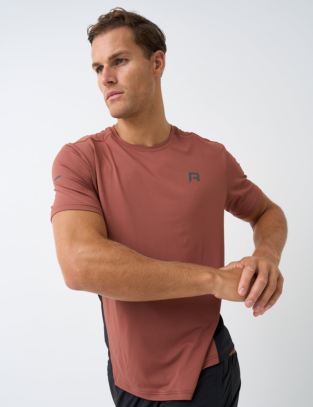 VORTEX T-SHIRT - DEEP TERRA / OBSIDIAN-3