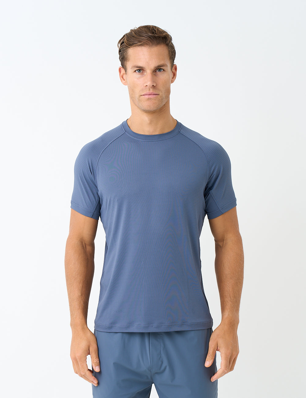 ECHO T-SHIRT - SLATE BLUE-1