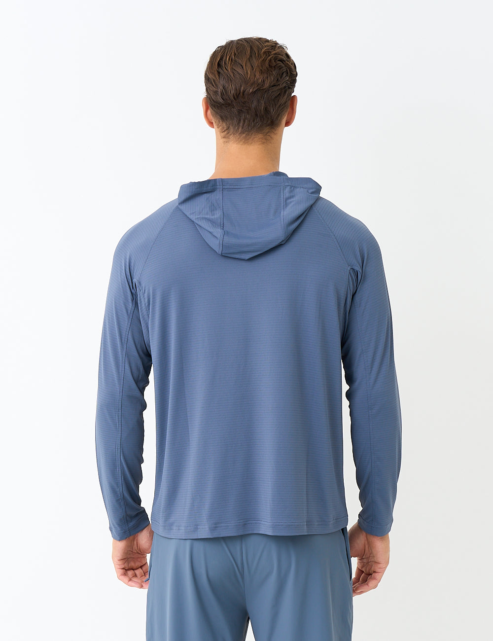 ECHO TRAINING HOODIE - SLATE BLUE-2