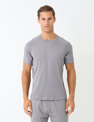 ECHO T-SHIRT - TITANIUM