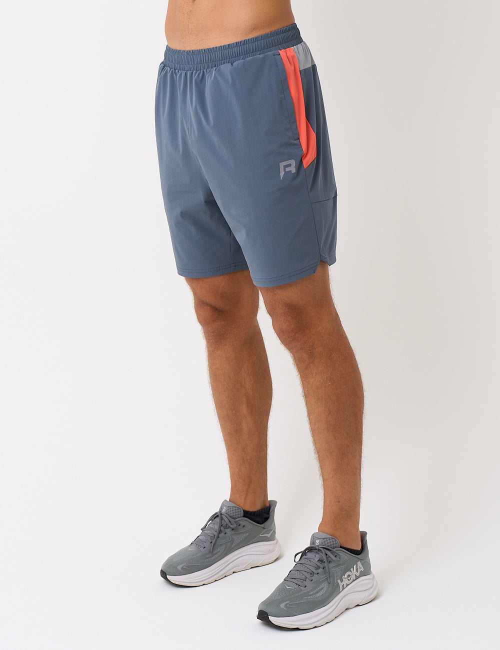 RP VORTEX SHORT - GREY / CRIMSON-1