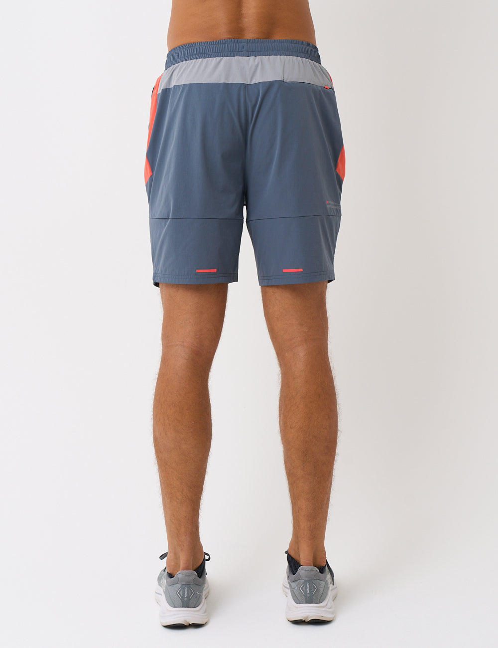 RP VORTEX SHORT - GREY / CRIMSON-2