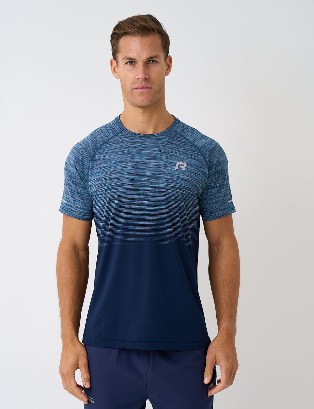 RP AXIS T-SHIRT - NAVY / DUSTY BLUE