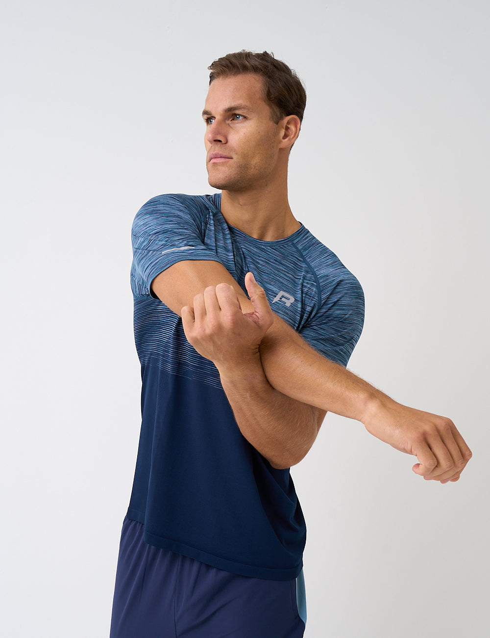 RP AXIS T-SHIRT - NAVY / DUSTY BLUE-3