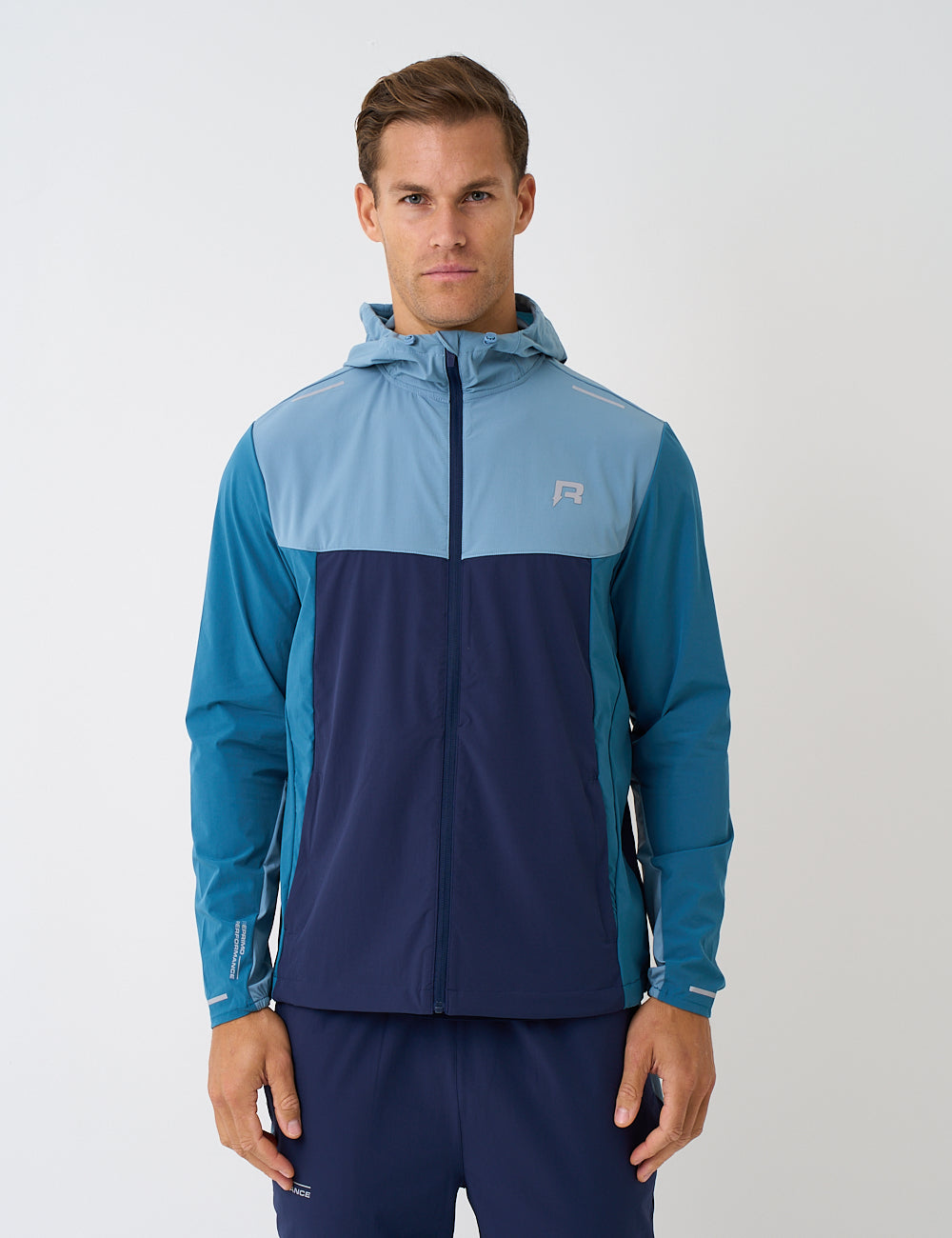 RP FLIGHT WINDBREAKER - NAVY / DUSTY BLUE