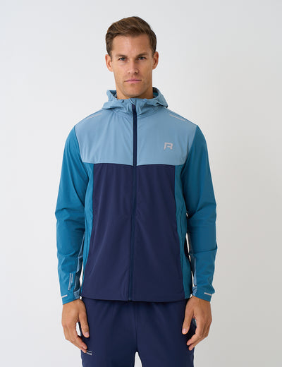 RP FLIGHT WINDBREAKER - NAVY / DUSTY BLUE