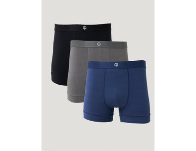 ECHO BOXER BREIF - NAVY / SLATE / BLACK 3-PACK