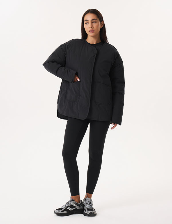NOMI PADDED JACKET - BLACK