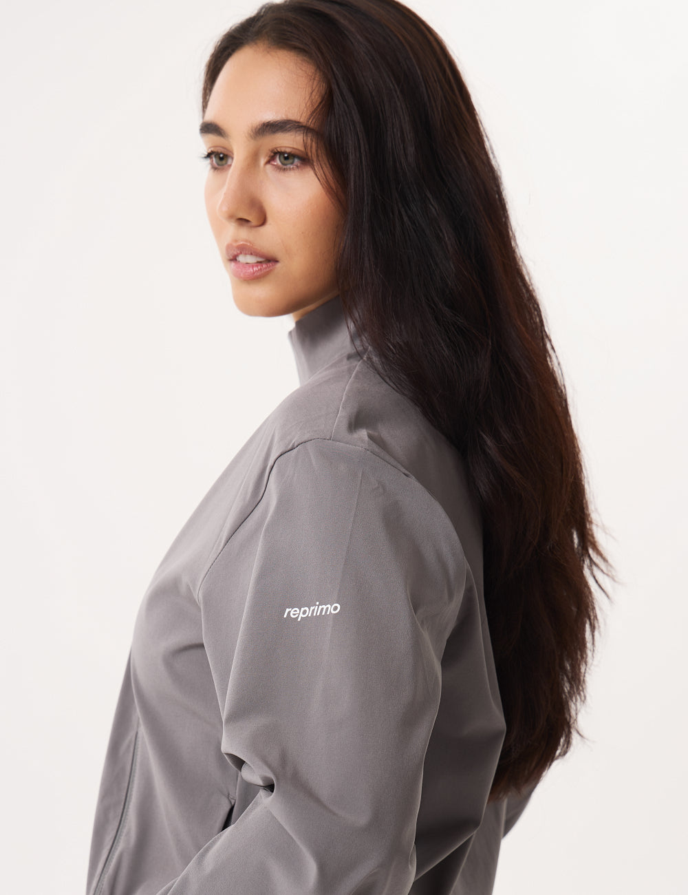 CONTOUR ASYMMETRIC TRACK JACKET - DOVE-3